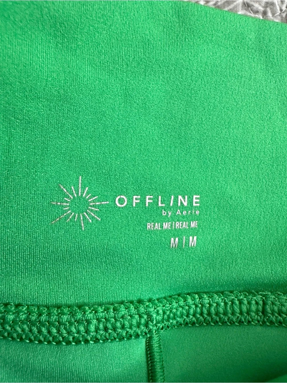 Offline by Aerie Bright Green Pleated Tennis Skort Game Set Match Graphic Size M
